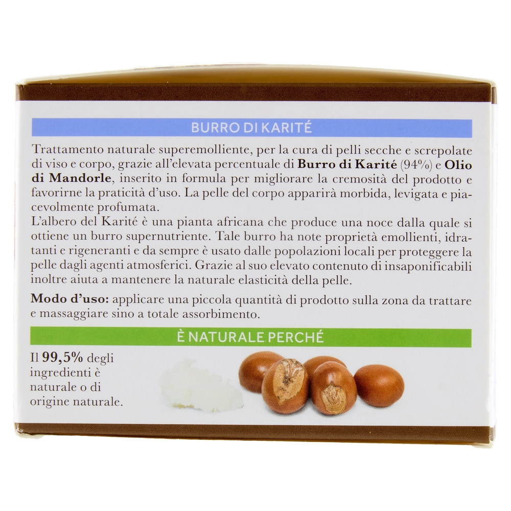 I Provenzali Burro di Karité Trattamento naturale per viso e corpo Pelli Secche e Screpolate 100 ml